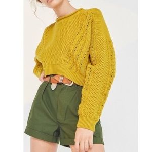 Urban Outfitters Chunky Crop Sweater